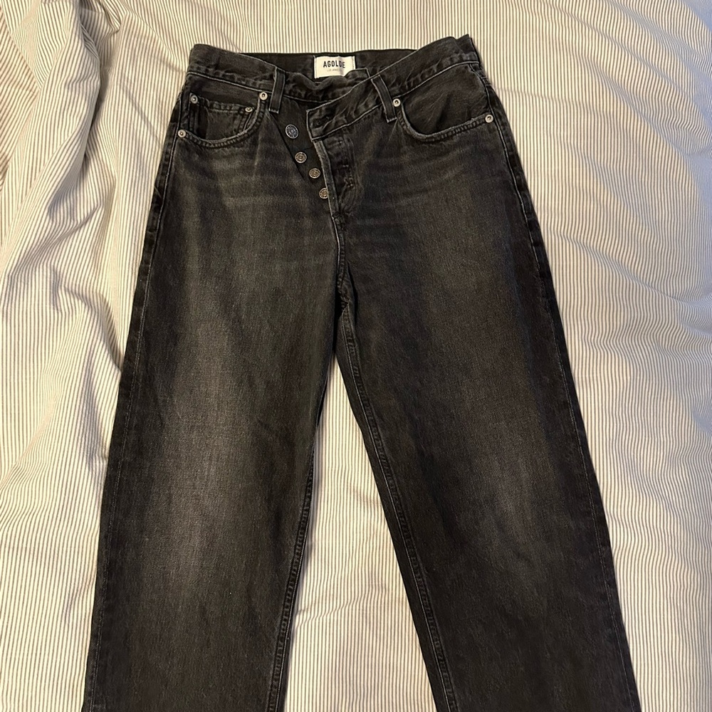 Aritzia Black Denim Jeans